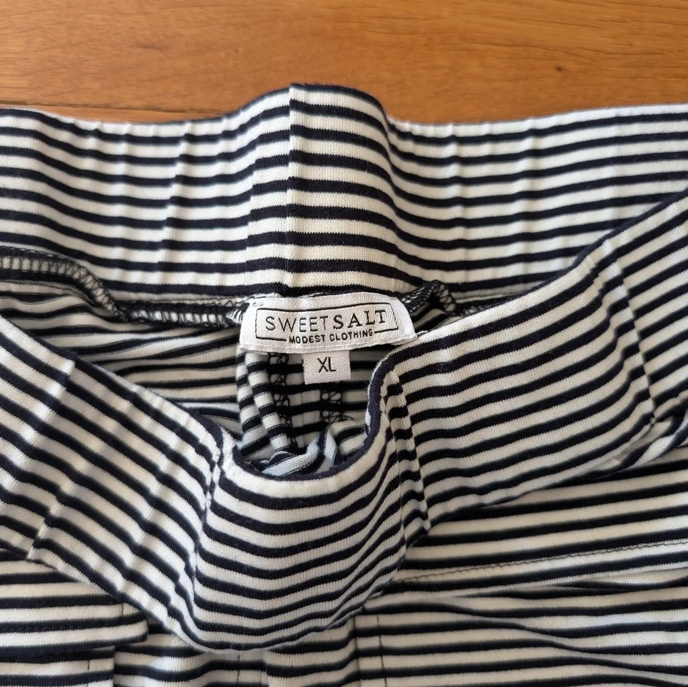 Sweet Salt Striped Maxi Skirt - Picture 5 of 7